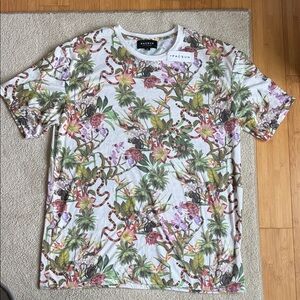 PacSun Floral Jungle Print Men's Short Sleeve Tee